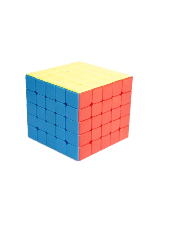 aCADZO 5X5 High Speed Cube for Kids & Adults | Puzzle Games Smooth Puzzles Set with Gift - Image 1